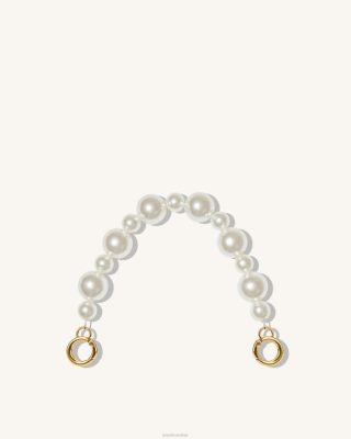 JW PEI Anna Faux Chain pérola - JW PEI Bolsa Brasil F628254