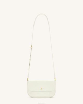 JW PEI Bolsa de Crossbody Flap Crossbody branco - JW PEI Bolsa Brasil F62818
