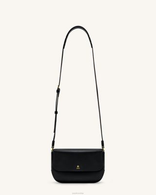 JW PEI Bolsa de Crossbody Flap Crossbody preto - JW PEI Brasil F62817