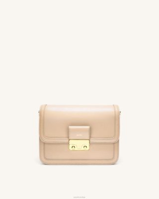 JW PEI Bolsa de Kinsley Crossbody amêndoa - JW PEI Brasil F62847