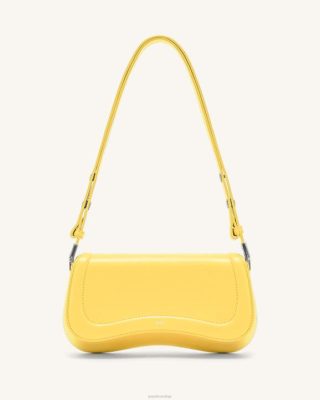 JW PEI Bolsa de ombro de alegria amarelo - JW PEI Brasil F628109