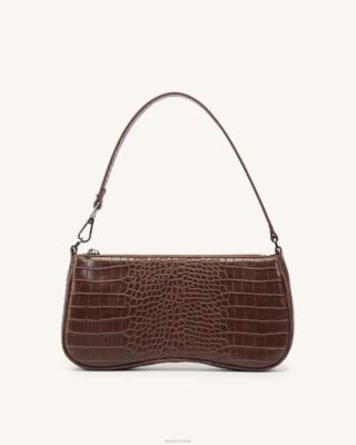 JW PEI Eva Bolsa de ombro Croc - JW PEI Bolsa Brasil F62864