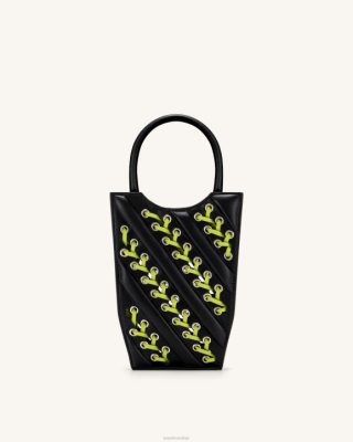 JW PEI FEI Straps Saco de telefonia preto - JW PEI Bolsa Brasil F628238