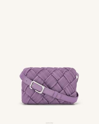 JW PEI Maze Crossbody Bag lavanda roxa - JW PEI Bolsa Brasil F62850