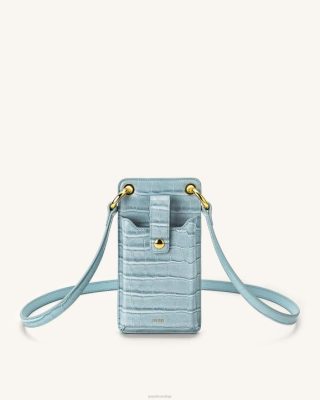 JW PEI Saco de telefone Quinn Croc - JW PEI Bolsa Brasil F628192