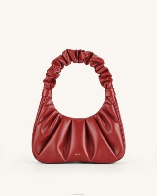 JW PEI bolsa hobo gabbi ruched Chili - JW PEI Bolsa Brasil F62884