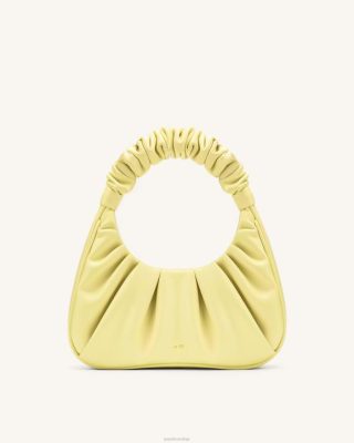 JW PEI bolsa hobo gabbi ruched amarelo claro - JW PEI Bolsa Brasil F62870
